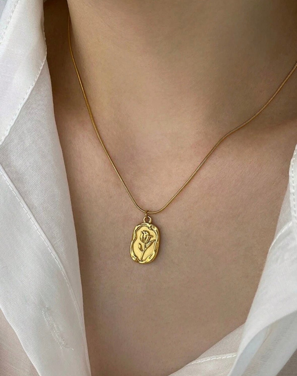 Flower Necklace - JM Blessed Jewelry