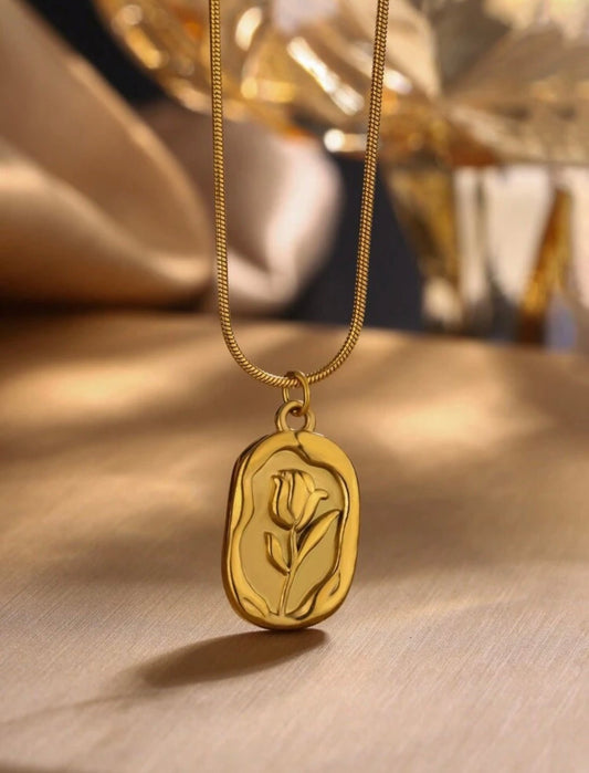Flower Necklace - JM Blessed Jewelry