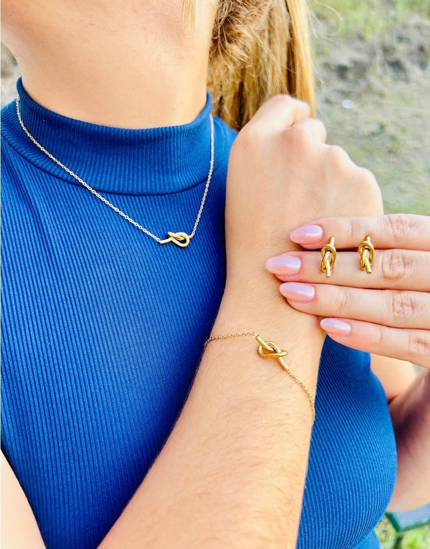 Set cadena nudos - JM Jewelry