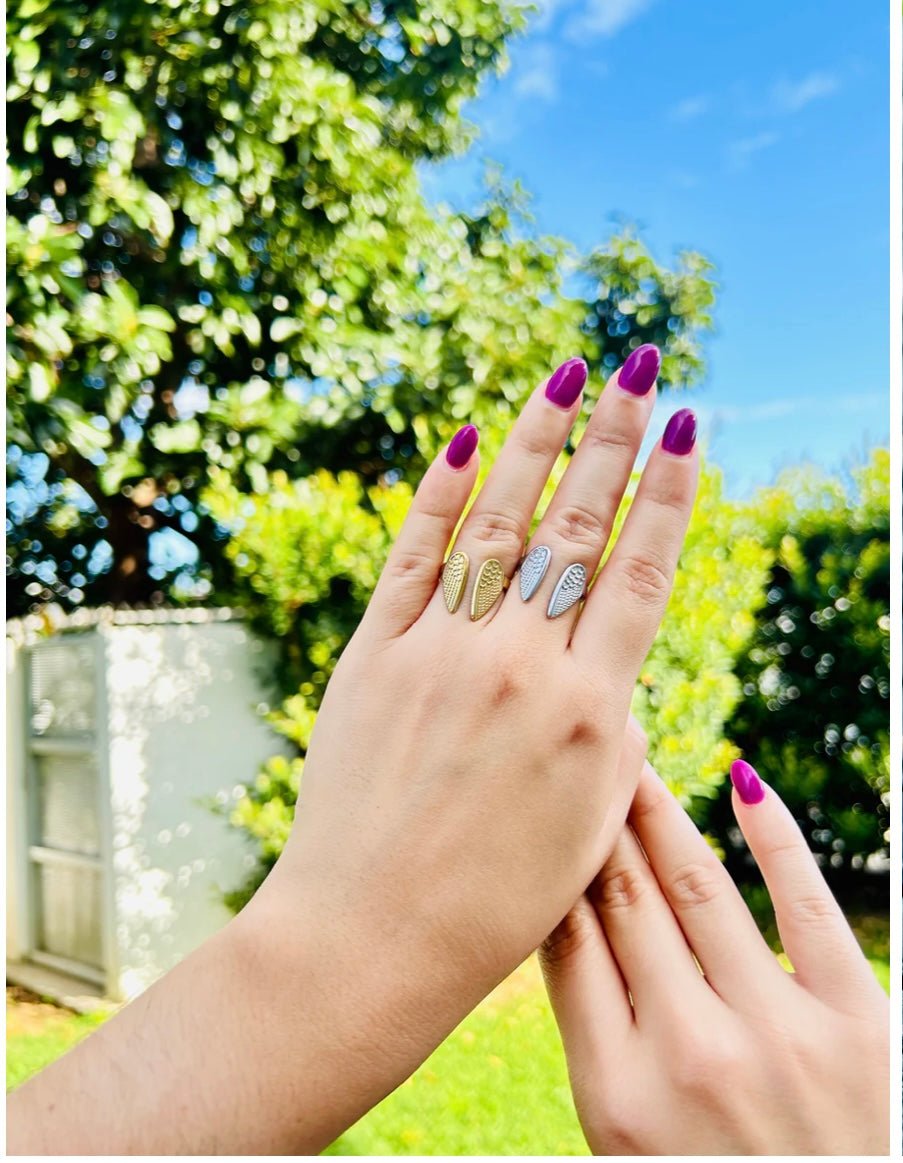 Silver Angel Ring - JM Jewelry