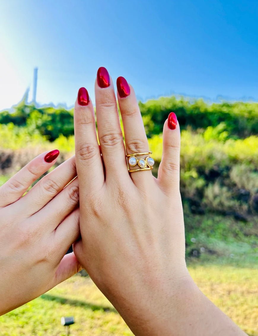 Sortija Perlas - JM Jewelry