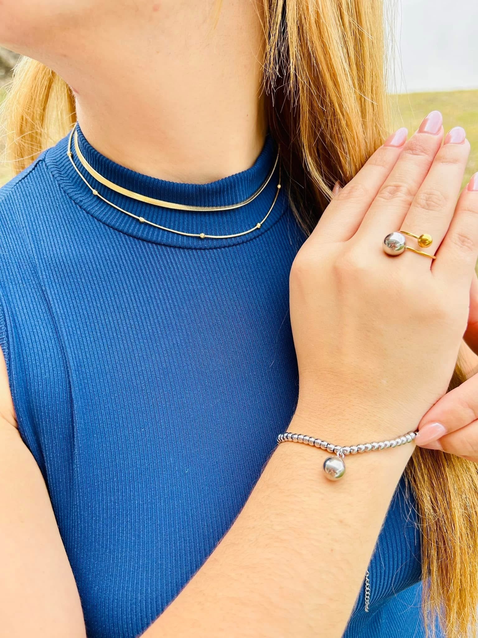 Trío Doble Tono - JM Jewelry